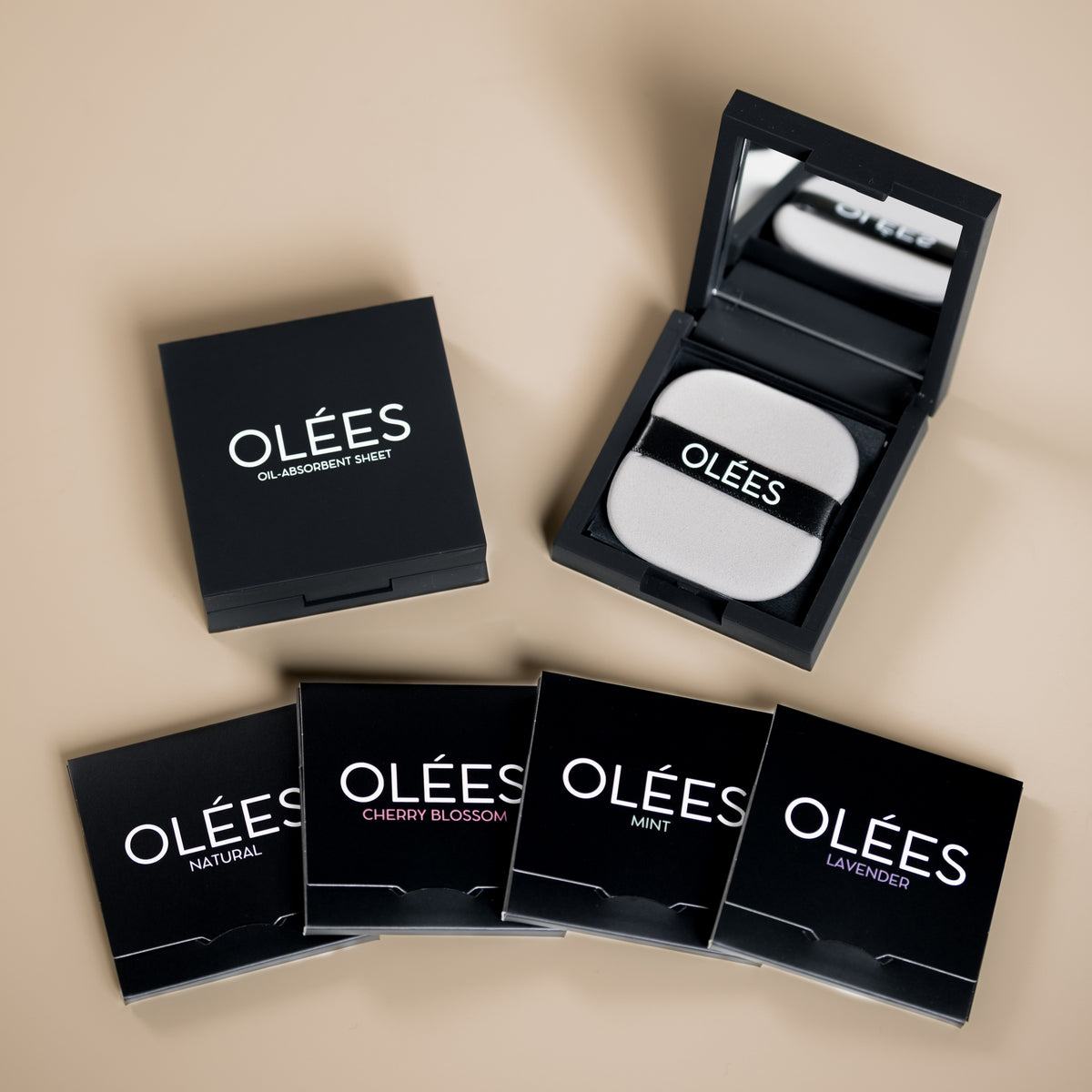 4er Set Blotting Paper mit Spiegel